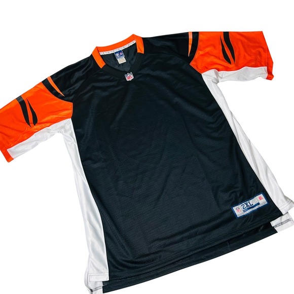 NFL Other - NEW Cincinnati Bengals Jersey Mens 2XL Tall Black Blank NFL Pro Line Football